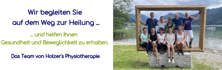 Das Team von Holzer's Physiotherapie